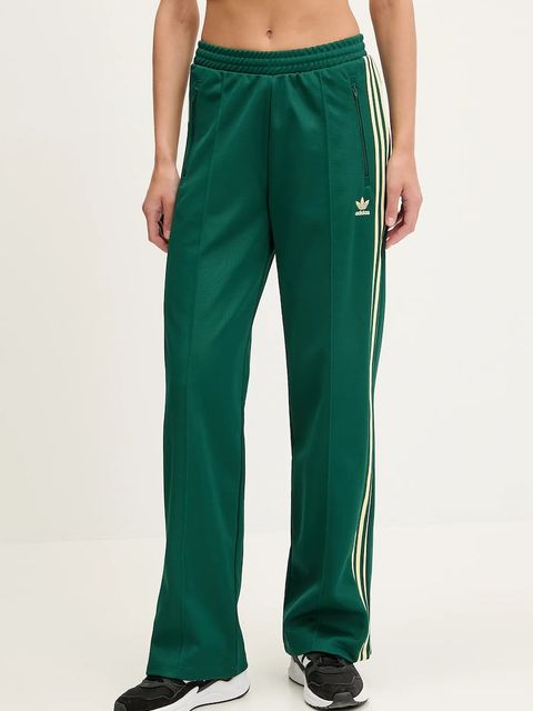 adidas Originals spodnie dresowe Beckenbauer damskie kolor zielony wzorzyste IT9867 - zdjęcie produktu nr 1