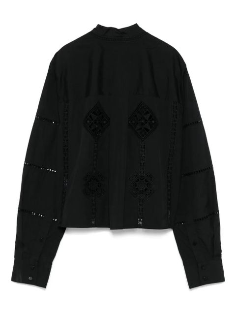 ISABEL MARANT Serena shirt - Black - zdjęcie produktu nr 2