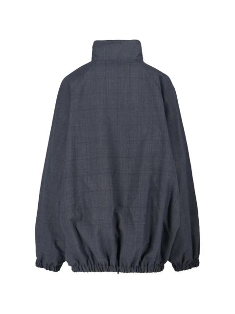The Frankie Shop Baxter plaid zip jacket - Grey - zdjęcie produktu nr 2