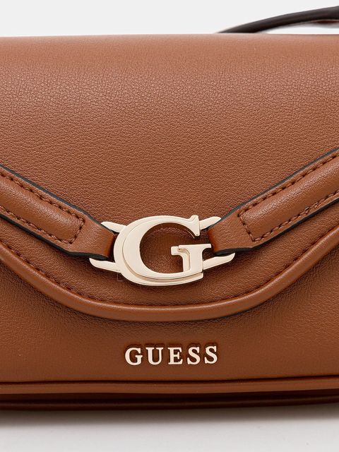 Guess torebka DEA kolor brązowy HWBG79 93790