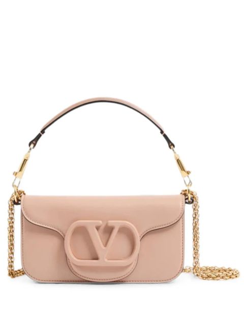 Valentino Garavani Locò small shoulder bag with jewel logo - Neutrals - zdjęcie produktu nr 1