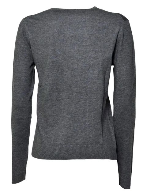 Weekend Max Mara round-neck long-sleeve top - Grey - zdjęcie produktu nr 2