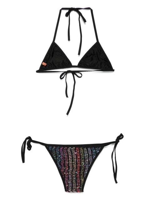 Missoni sequin-embellished bikini - Black - zdjęcie produktu nr 2