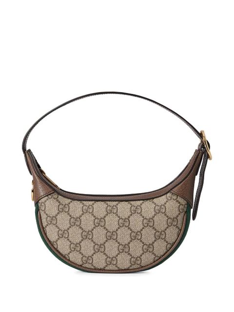 Gucci Ophidia GG Supreme canvas mini bag - Neutrals - zdjęcie produktu nr 1