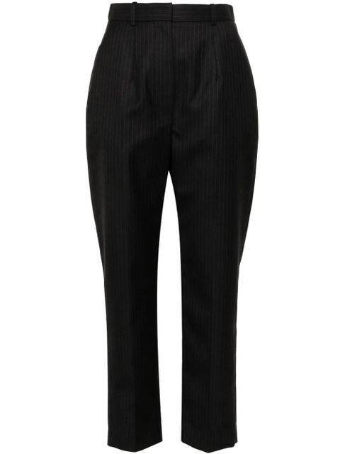 Alexander McQueen pinstripe-pattern trousers - Grey - zdjęcie produktu nr 1