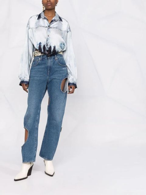 Diesel long-sleeve denim shirt - Blue - zdjęcie produktu nr 2