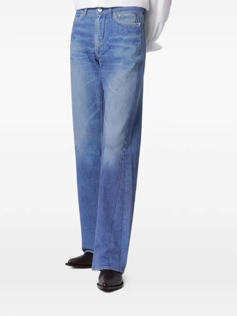 OUR LEGACY Wata stone-washed jeans - Blue