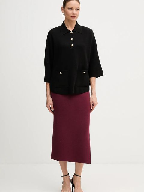 Joseph Ribkoff sweter damski kolor czarny 253962