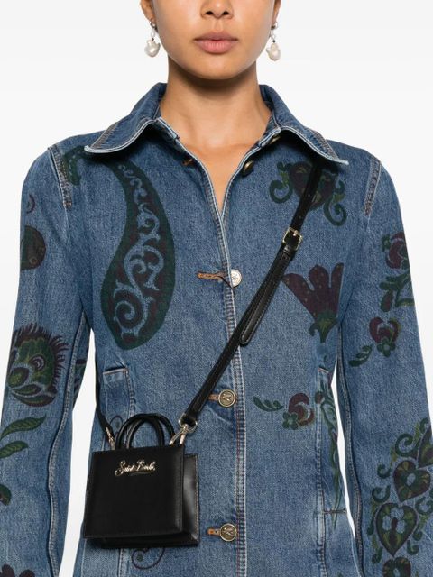 MC2 Saint Barth micro Shop Bag tote bag - Black - zdjęcie produktu nr 2