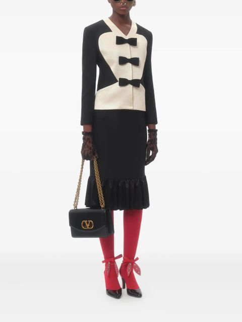 Valentino Garavani Crepe Couture midi skirt - Black