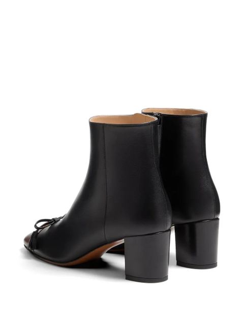Valentino Garavani Valet Du Roi Kidskin leather ankle boot 60mm - Black