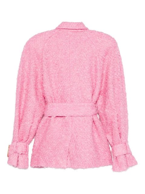 Rowen Rose belted double-breasted jacket - Pink - zdjęcie produktu nr 2