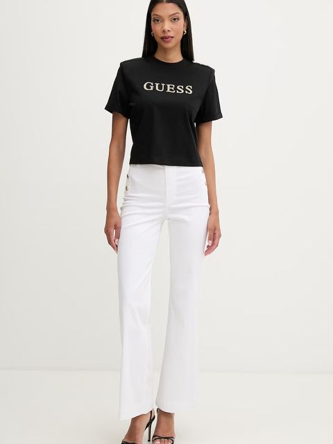 Guess t-shirt damski bawełniany MARINA - zdjęcie produktu nr 1