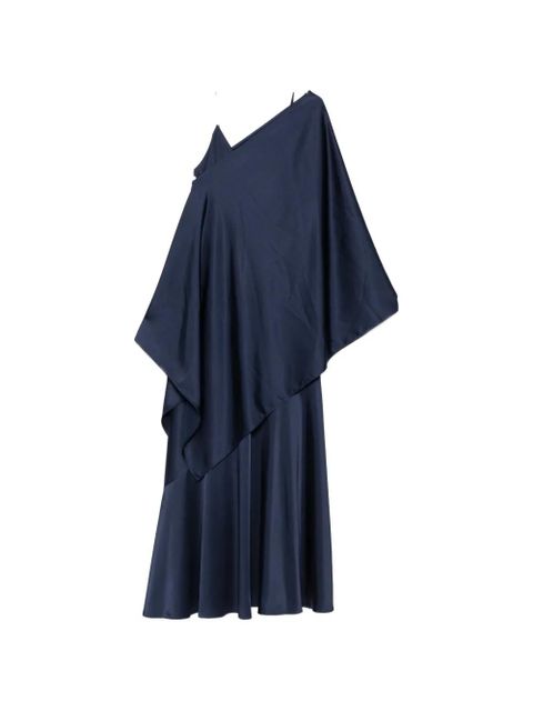 Weekend Max Mara Calante asymmetric draped dress - Blue - zdjęcie produktu nr 1