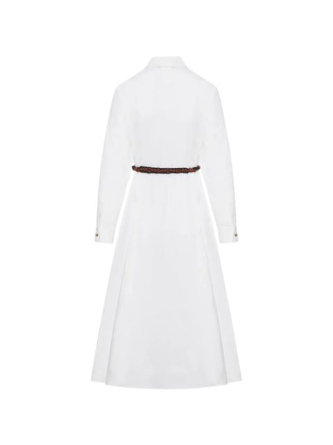 Max Mara belted midi dress - White - zdjęcie produktu nr 2