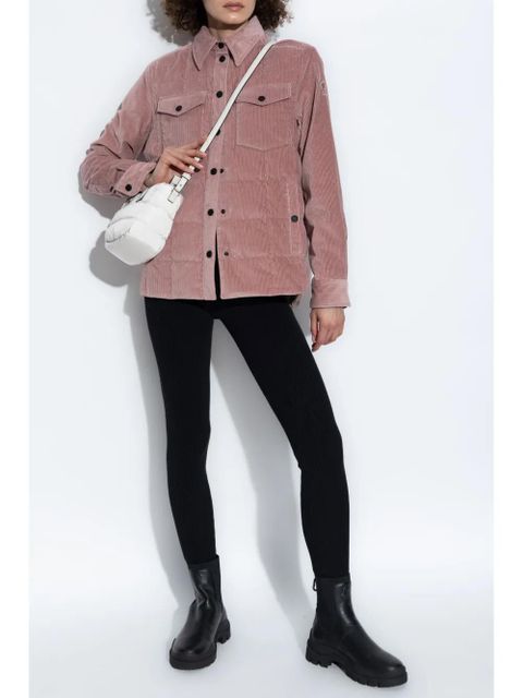 Moncler Grenoble buttoned padded shirt jacket - Pink - zdjęcie produktu nr 2