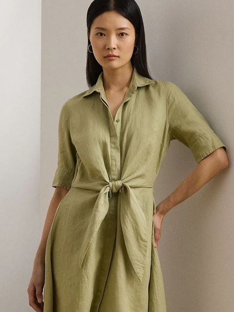 Lauren Ralph Lauren sukienka lniana