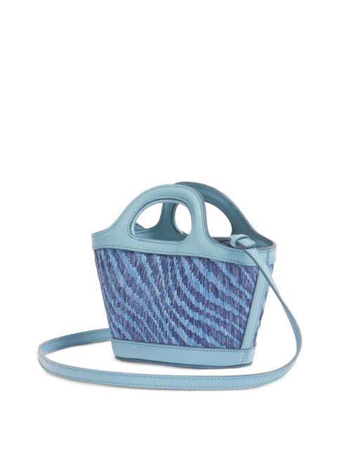 Marni logo-embroidered tote Bag - Blue - zdjęcie produktu nr 2