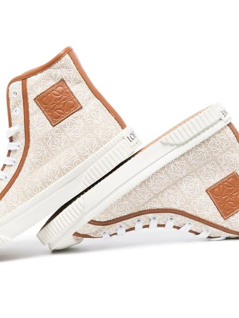 LOEWE Anagram high-top sneakers - Neutrals - zdjęcie produktu nr 2