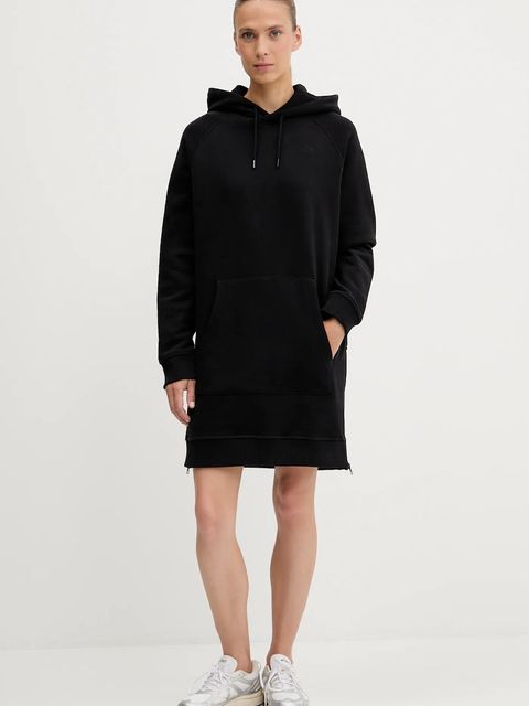 The North Face sukienka bawełniana kolor czarny mini prosta NF0A8E48JK31 - zdjęcie produktu nr 2