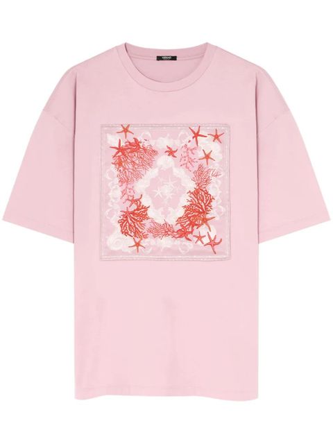 Versace Barocco Sea T-shirt - Pink - zdjęcie produktu nr 1