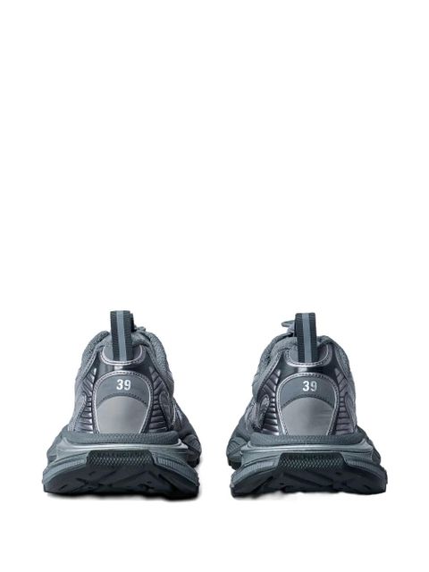 Balenciaga mesh panel sculpted sole trainers - Grey