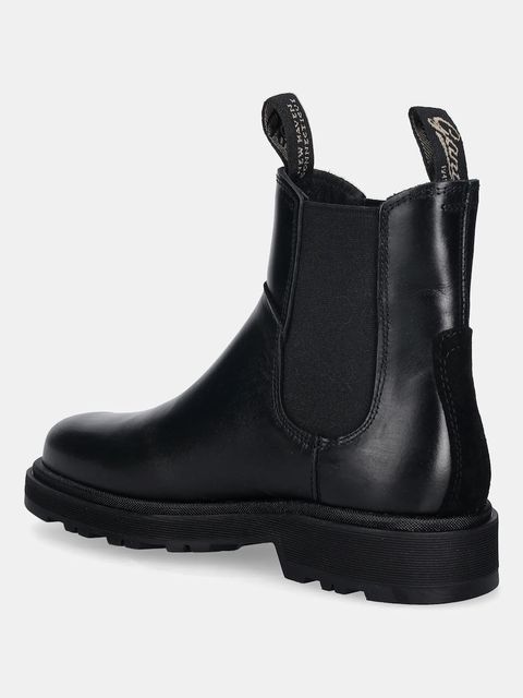 Gant sztyblety skórzane Wootlynne damskie kolor czarny na płaskim obcasie 31551081 - zdjęcie produktu nr 2