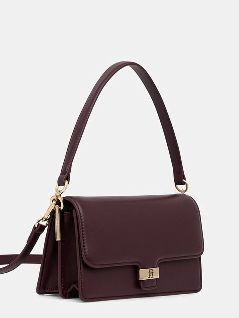 Tommy Hilfiger torebka kolor bordowy AW0AW18029 - zdjęcie produktu nr 2