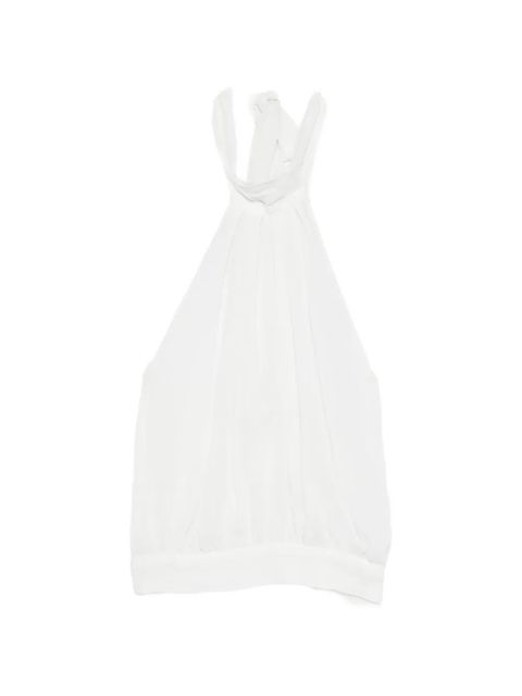 Gimaguas Boa tie-neck top - White - zdjęcie produktu nr 1