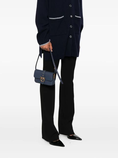 PINKO love birds clasp cross body bag - Blue - zdjęcie produktu nr 2