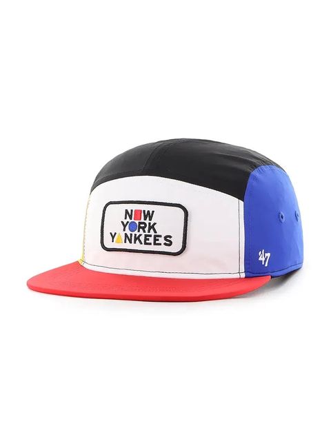 47 brand czapka z daszkiem MLB New York Yankees kolor multicolor z aplikacją B-PRPFP17C0W-BK - zdjęcie produktu nr 1