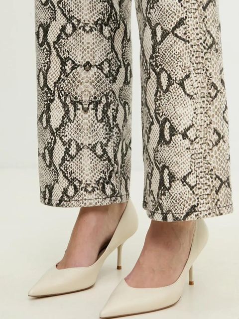 Answear.LAB szpilki skórzane kolor beżowy - zdjęcie produktu nr 2