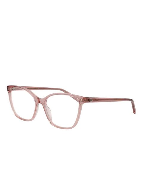 Gucci Eyewear geometric-frame glasses - Pink