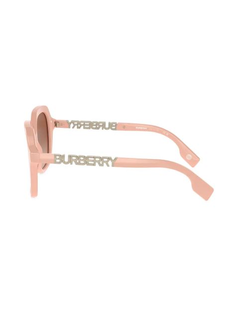 Burberry Eyewear Joni logo-lettering sunglasses - Pink - zdjęcie produktu nr 2