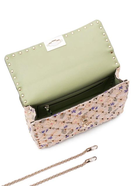 Valentino Garavani Rockstud Spike shoulder bag - Neutrals