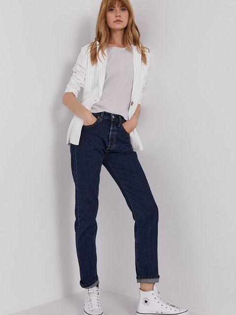 Levi's jeansy 501® CROP damskie high waist - zdjęcie produktu nr 2
