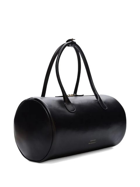 LouLou de Saison Reez cylindric leather shoulder bag - Black