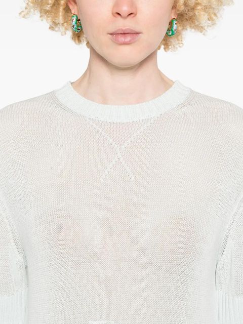 Jil Sander knitted midi dress - Blue