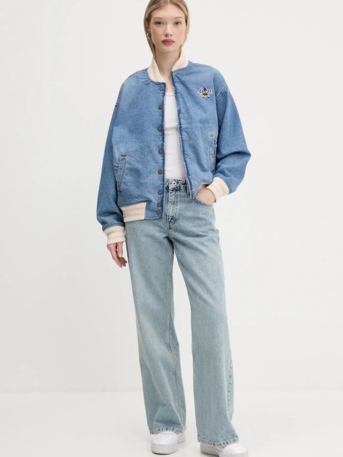 Guess Jeans kurtka bomber jeansowa - zdjęcie produktu nr 2