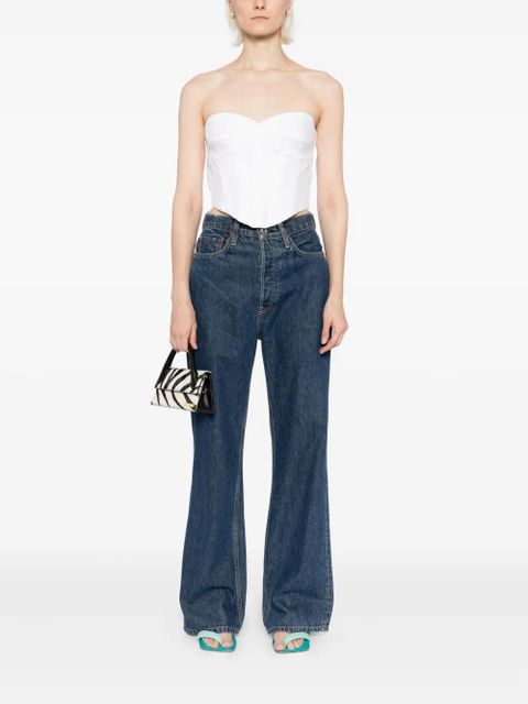 Reformation Pacie linen top - White