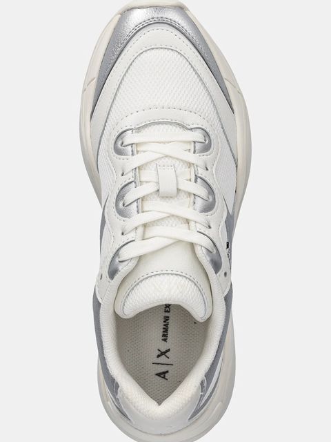Armani Exchange sneakersy damskie kolor biały XDX191 XV940 U617