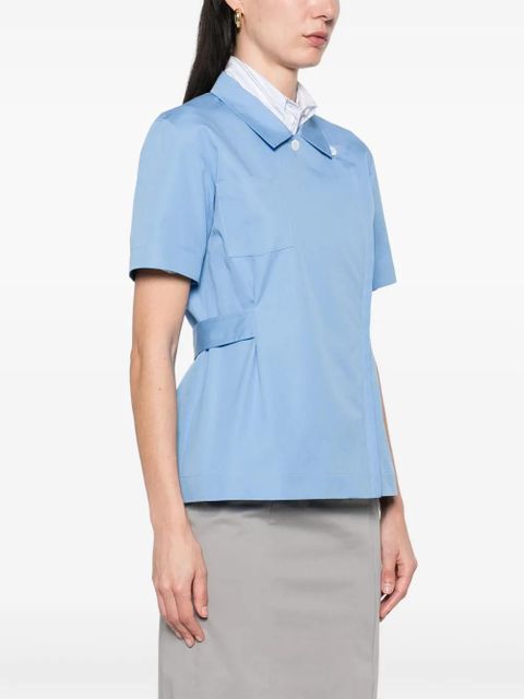 Miu Miu canvas shirt - Blue - zdjęcie produktu nr 2