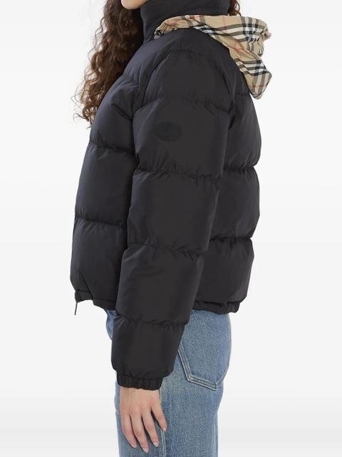 Burberry concealed-hood puffer jacket - Black - zdjęcie produktu nr 2