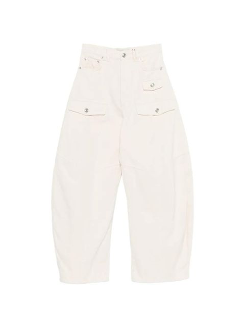 Sportmax Spxfashion patch-pocket jeans - Neutrals - zdjęcie produktu nr 1
