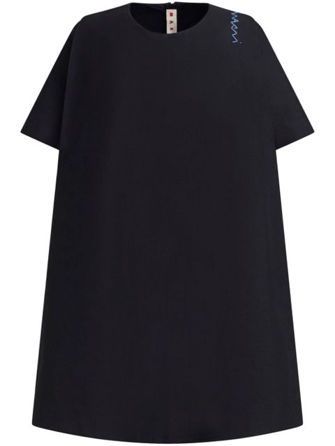 Marni cotton mini dress - Black - zdjęcie produktu nr 1