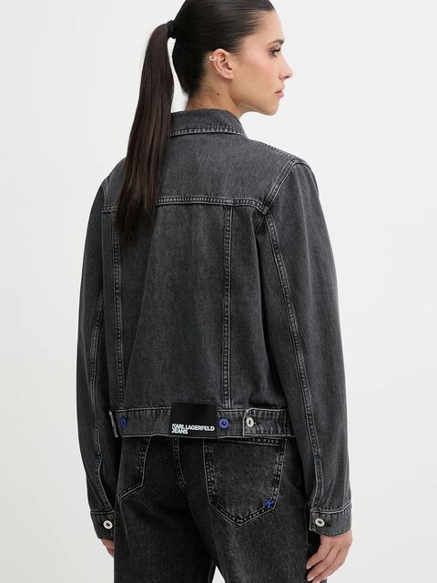 Karl Lagerfeld Jeans kurtka jeansowa bawełniana