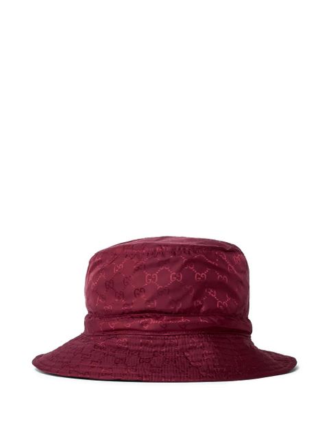 Gucci GG reversible bucket hat - Red - zdjęcie produktu nr 2