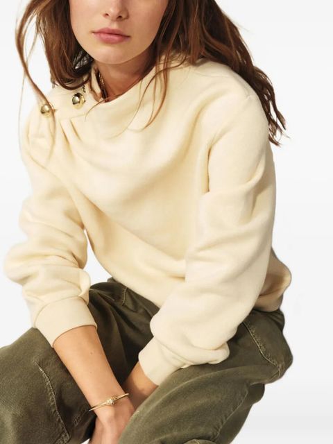 Ba&Sh Robbie sweatshirt - Neutrals