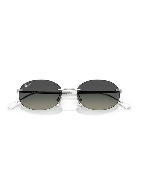 Ray-Ban okulary przeciwsłoneczne kolor srebrny 0RB3767