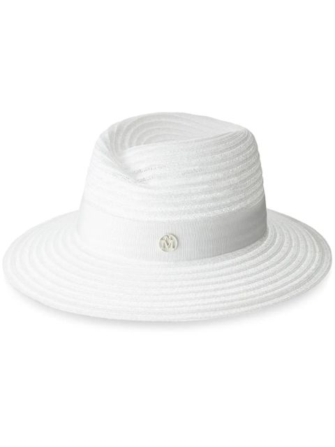 Maison Michel Virginie hat - White - zdjęcie produktu nr 1